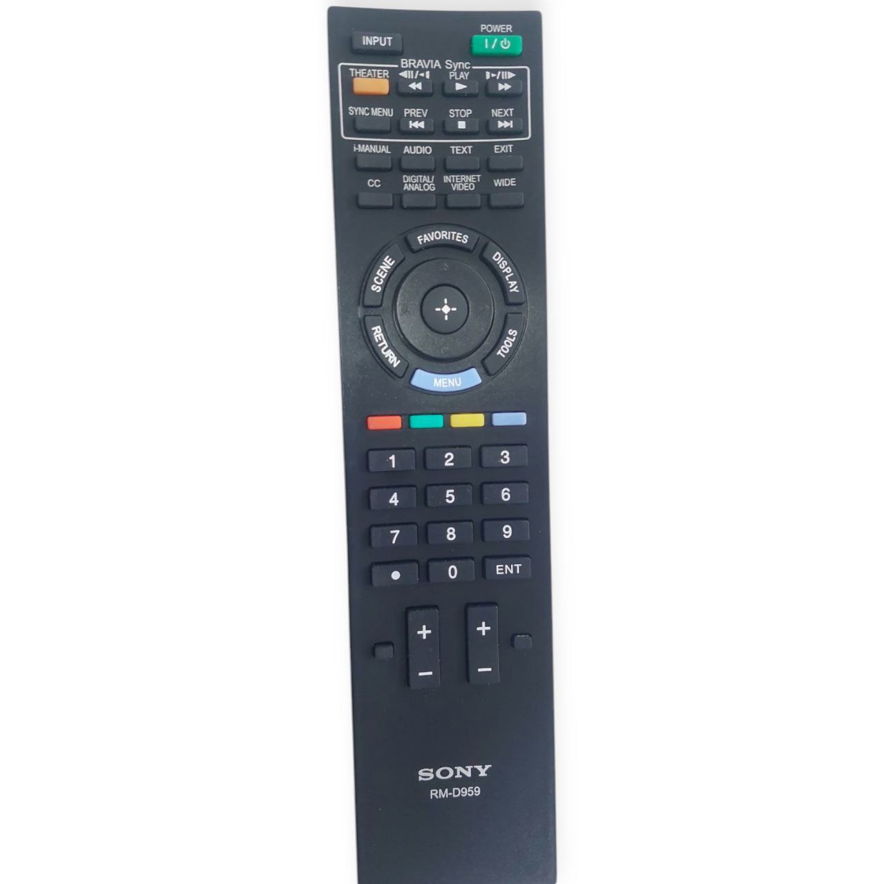 ریموت کنترل تلویزیون سونی SONY مدل D959